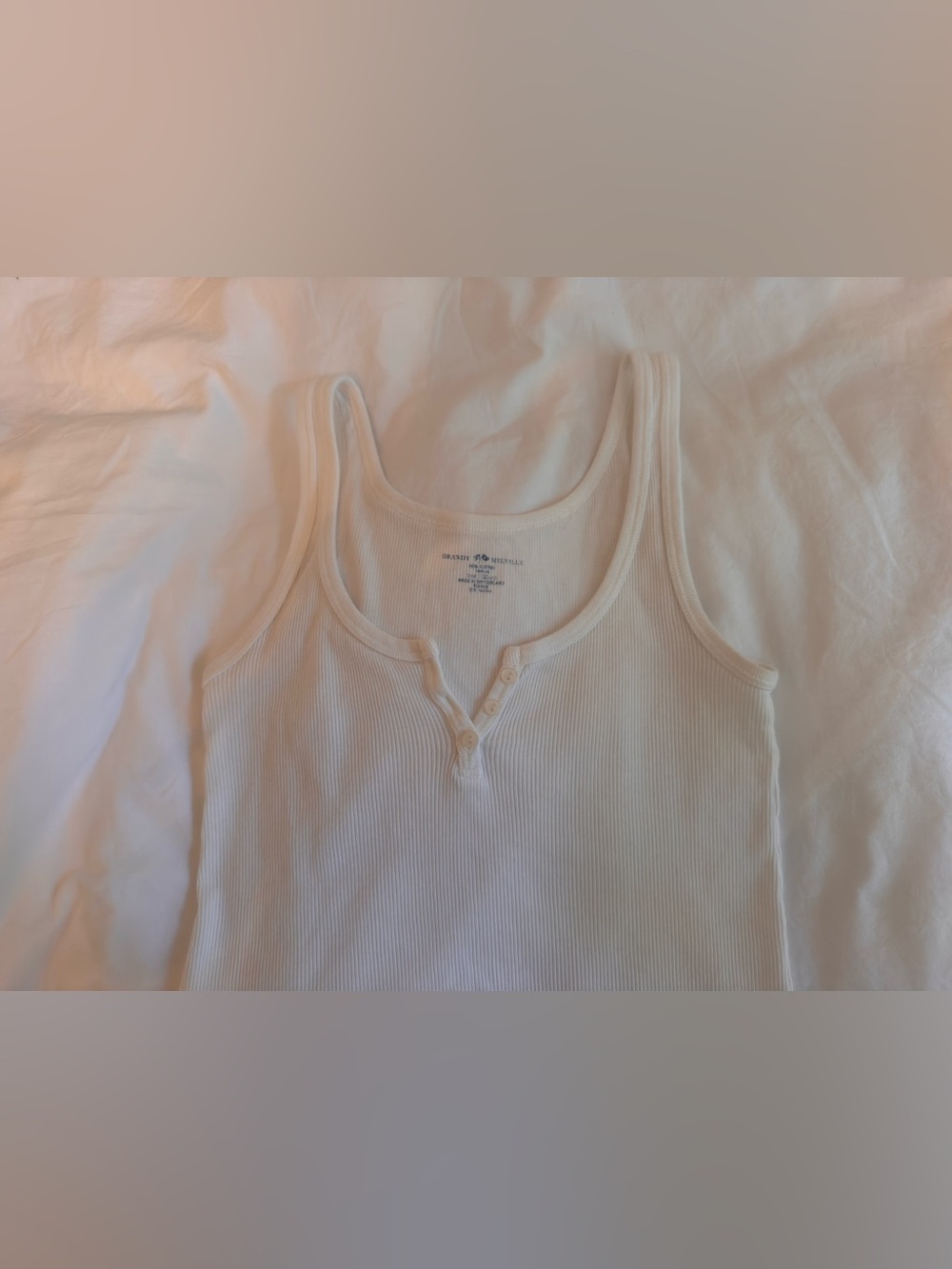 White Brandy Tank